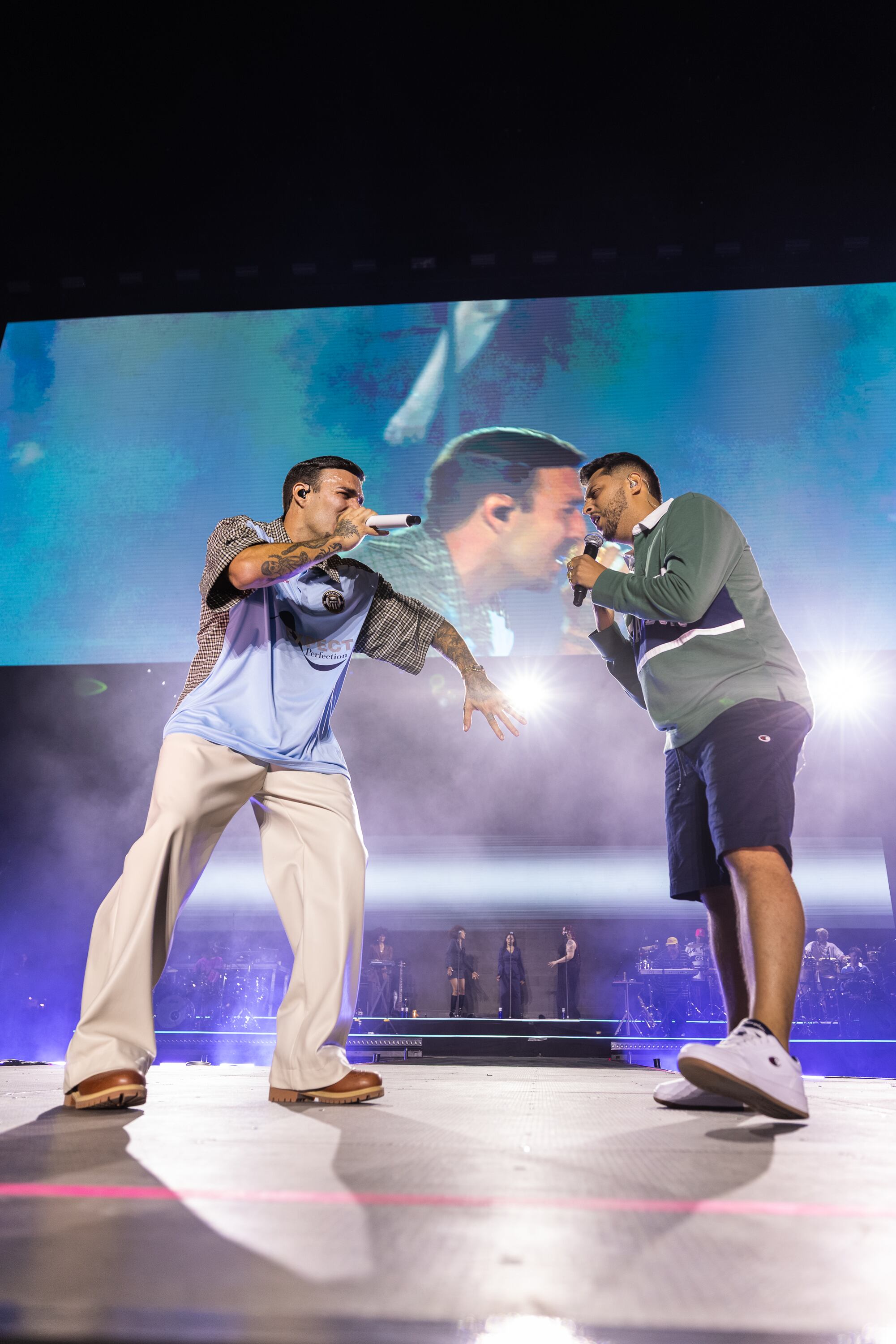 Rels B y Dollar Selmouni en el concierto gratuito en Mallorca