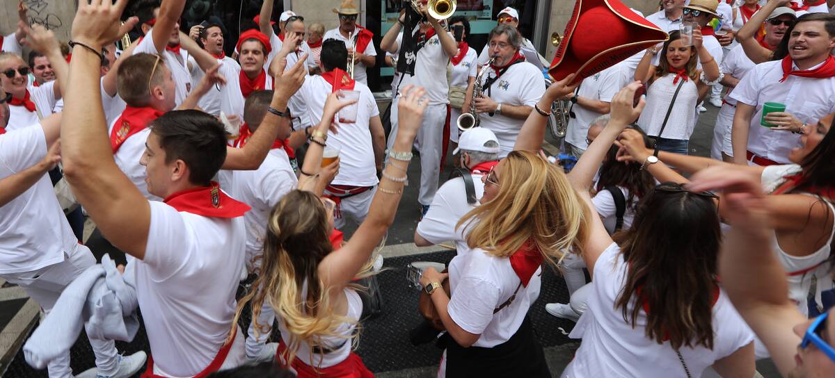 ES - Las fiestas de San Fermín en Pamplona.