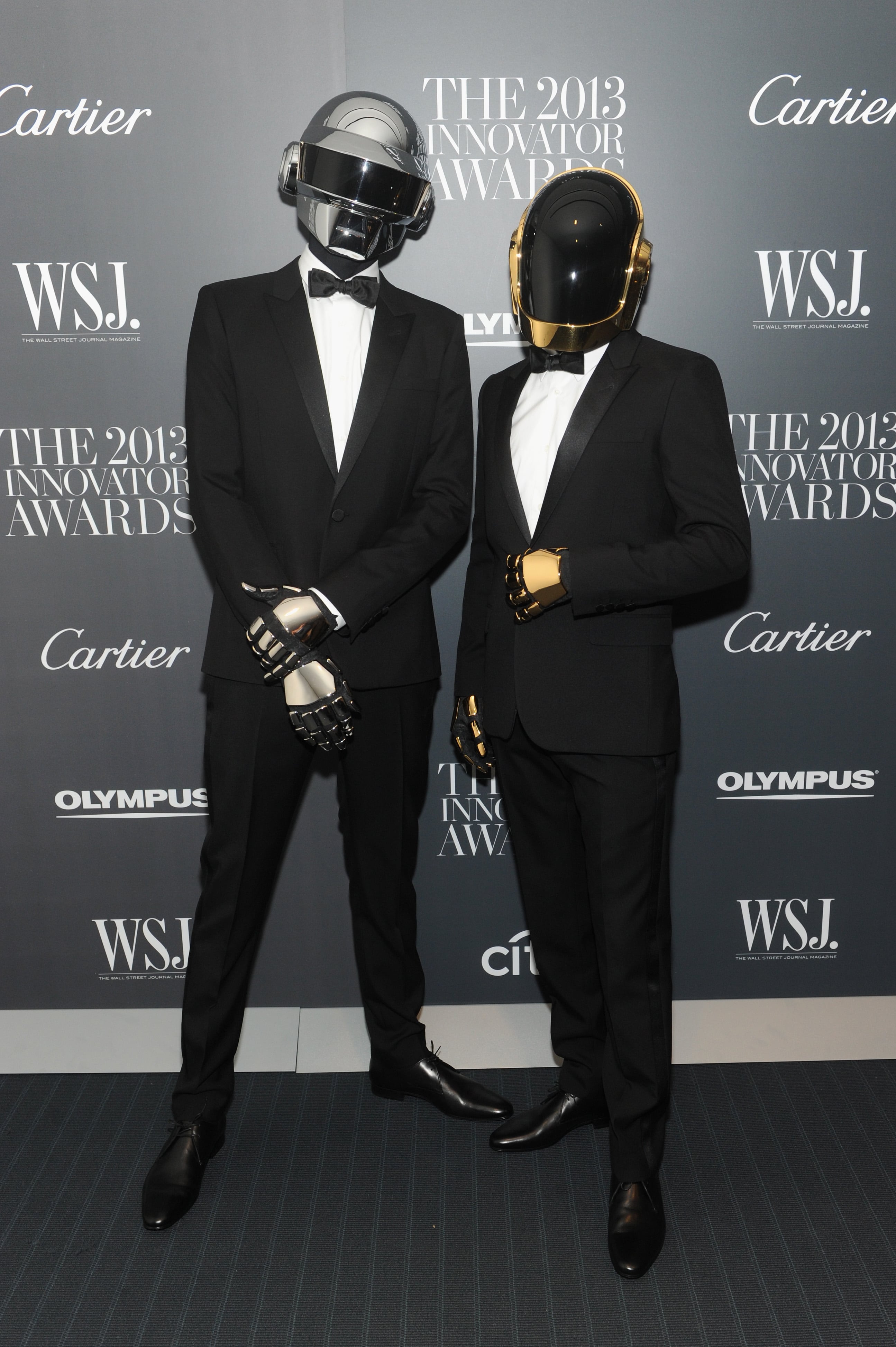 Thomas Bangalter y Guy-Manuel de Homem-Christo, integrantes del dúo Daft Punk, en 2013.