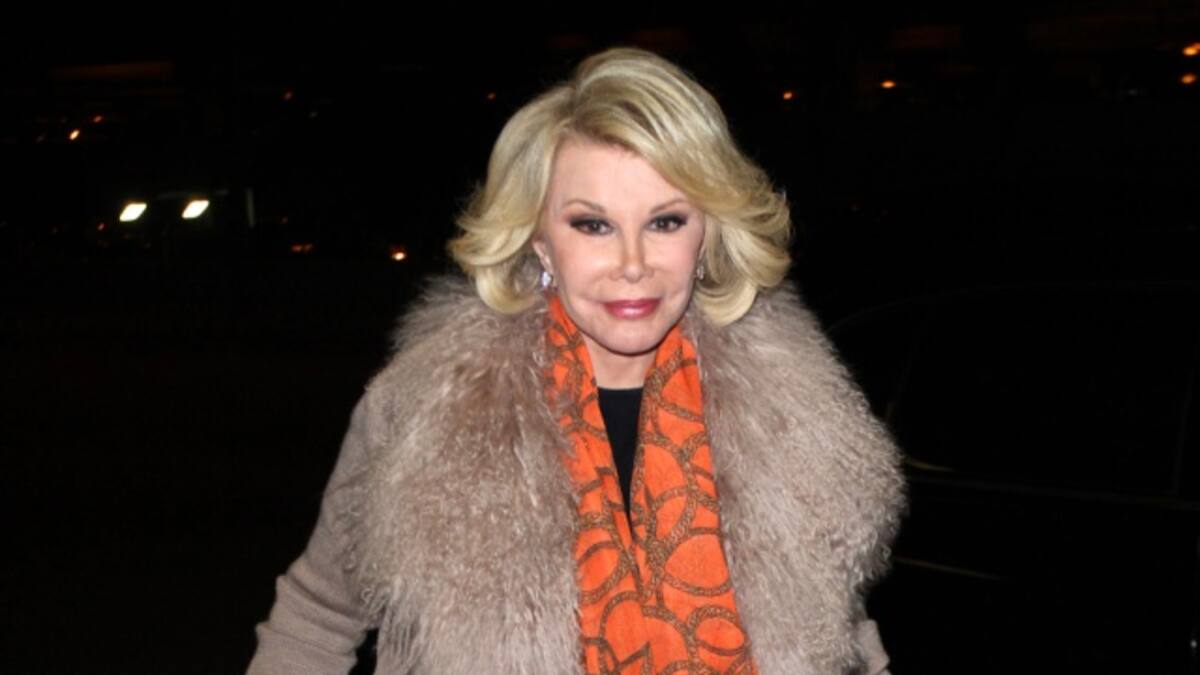 Enfado por la ausencia de Joan Rivers en el tributo de los Óscar a los fallecidos este año