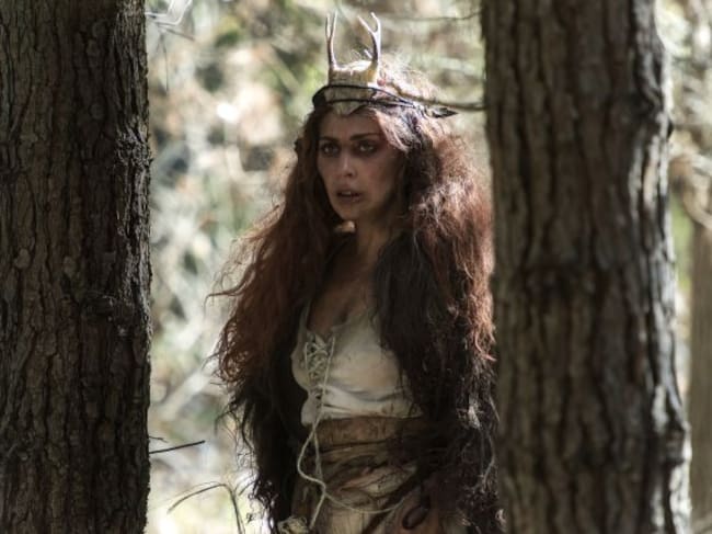 Lady Gaga como una actriz del documental ficticio de 'American Horror Story: Roanoke'.