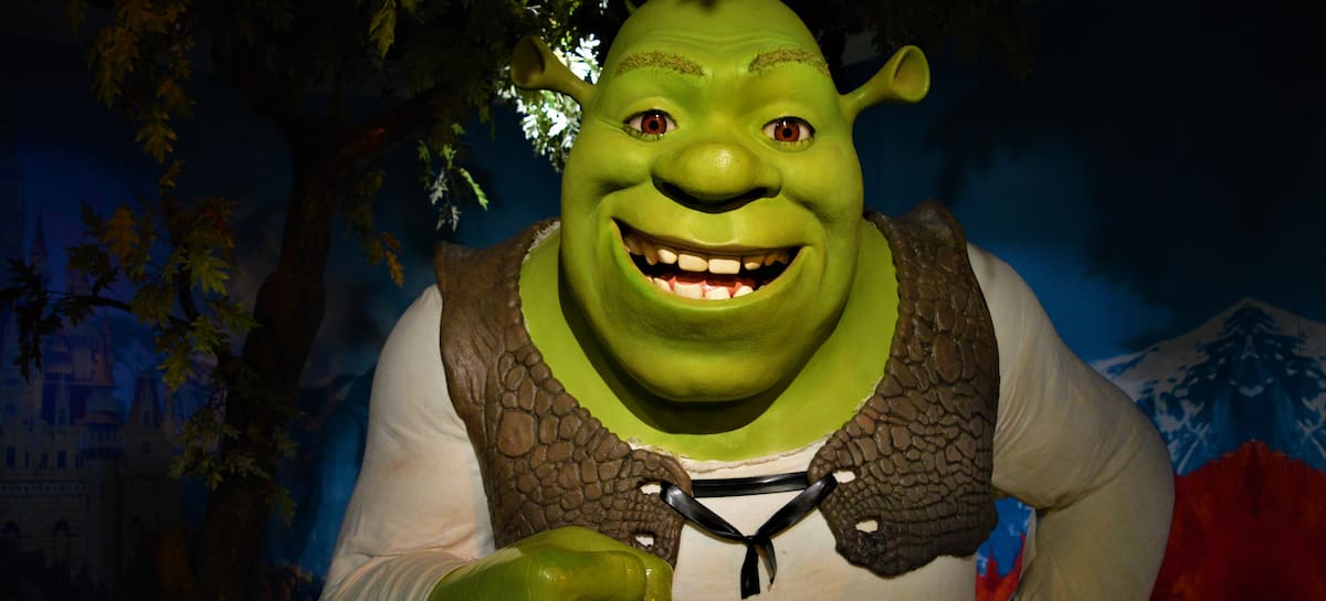 Una figura de Shrek en el Madame Tussauds de Turquía. / Altan Gocher/DeFodi Images via Getty