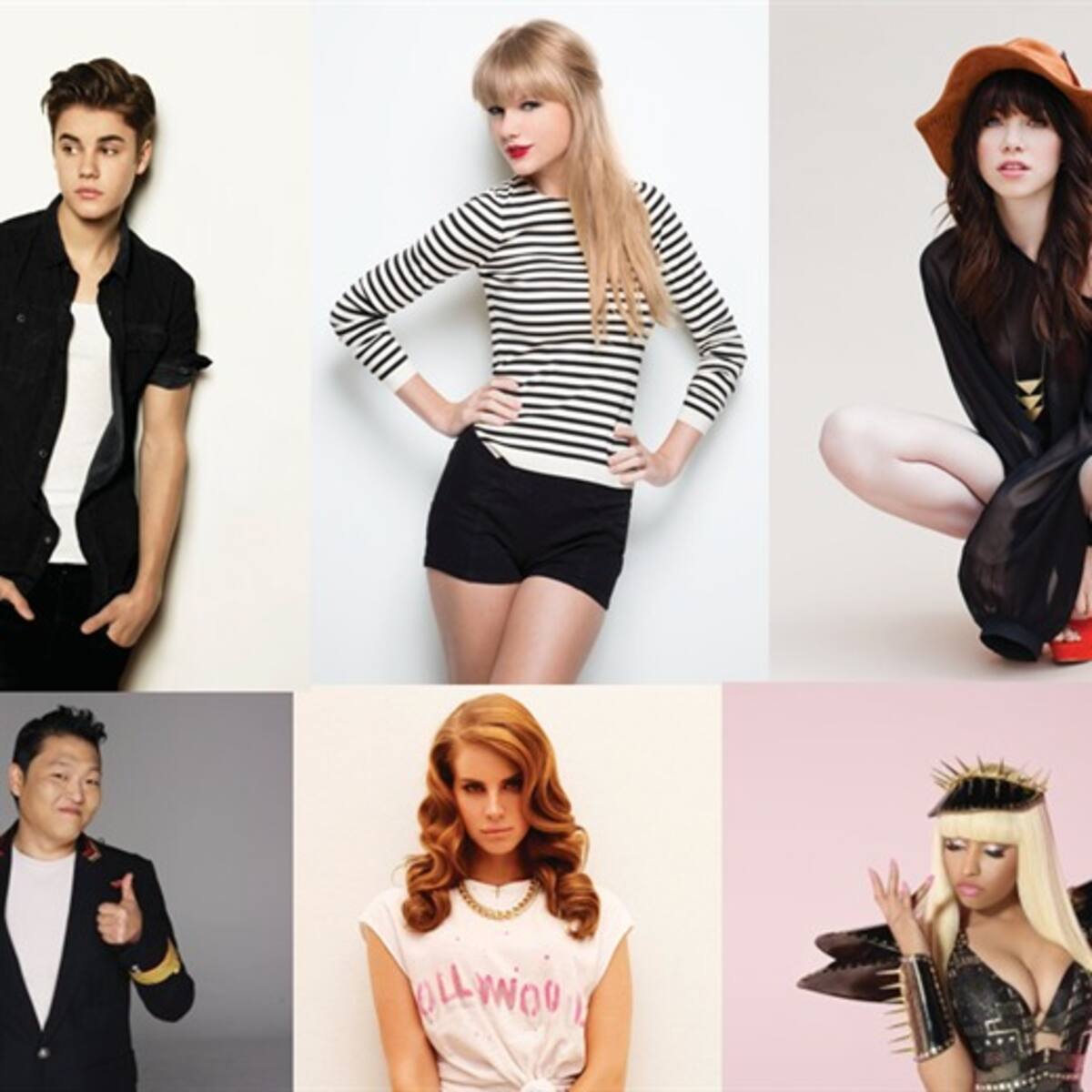 TAYLOR SWIFT, CARLY RAE JEPSEN & JUSTIN BIEBER - Grandes Ganadores en lo MTV EMA 2012 !!!