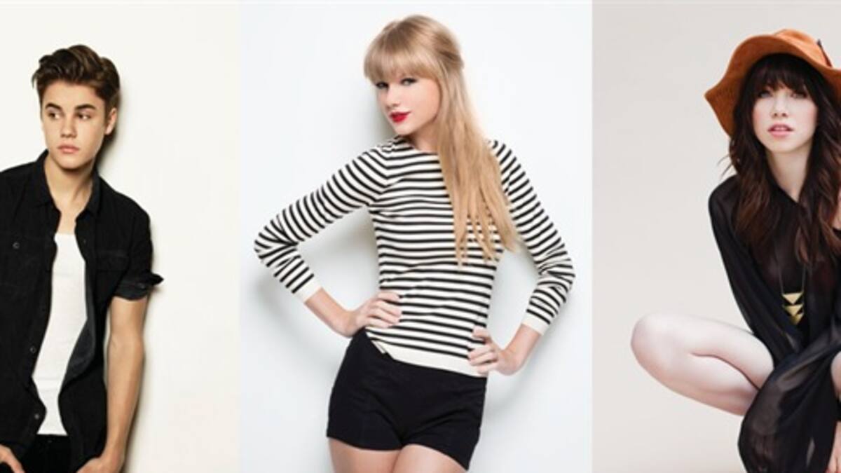 TAYLOR SWIFT, CARLY RAE JEPSEN & JUSTIN BIEBER - Grandes Ganadores en lo MTV EMA 2012 !!!