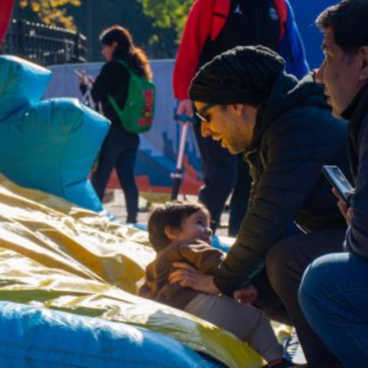Las plazas porteñas, también se suman a las Vacaciones de invierno