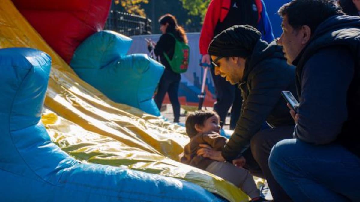Las plazas porteñas, también se suman a las Vacaciones de invierno