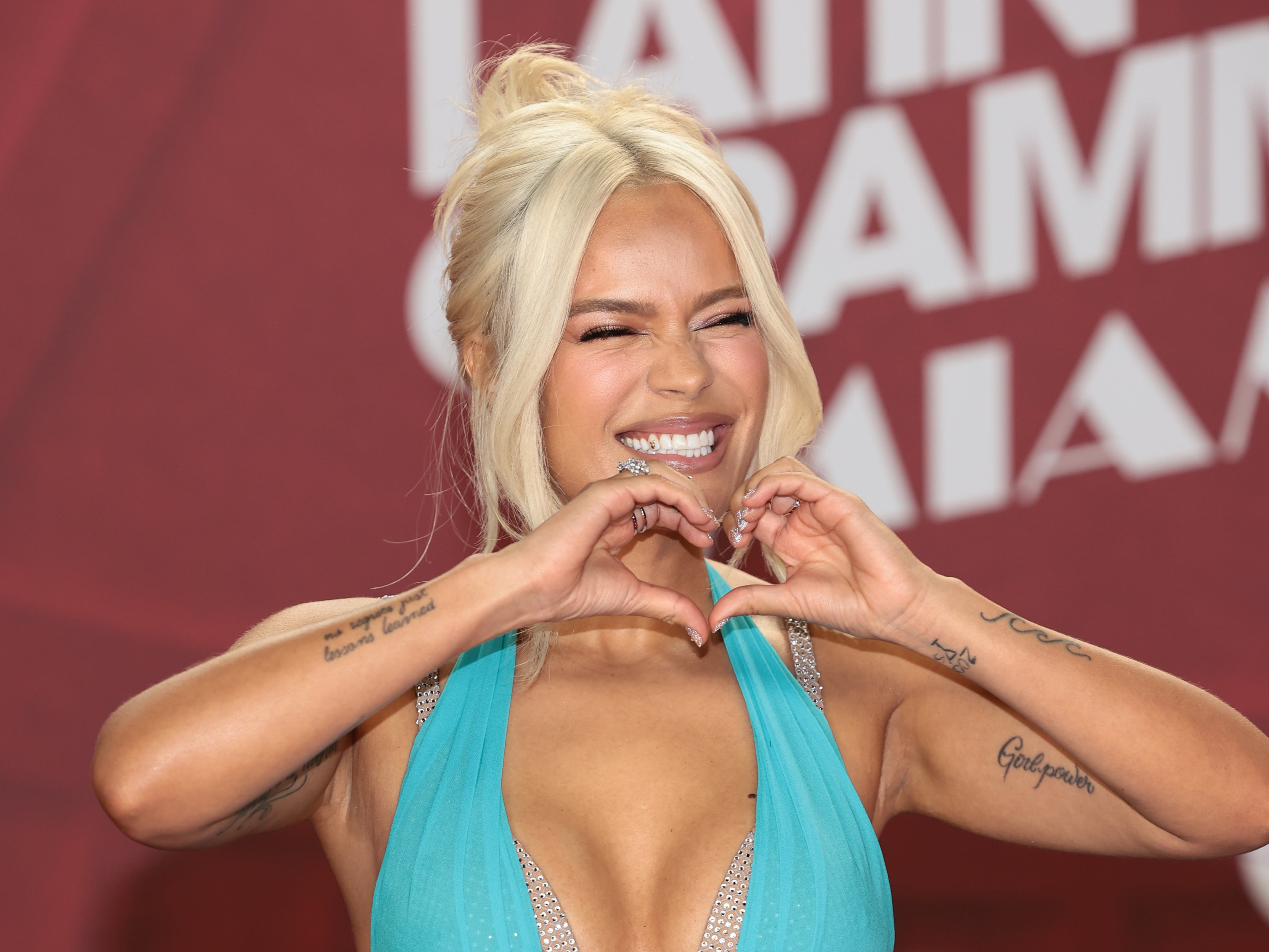 Karol G en la 25ª Edición de los Latin GRAMMY