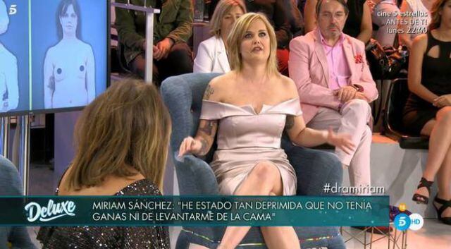 Miriam Sánchez, en el Deluxe
