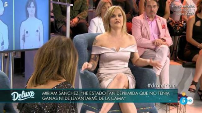 Miriam Sánchez, en el Deluxe
