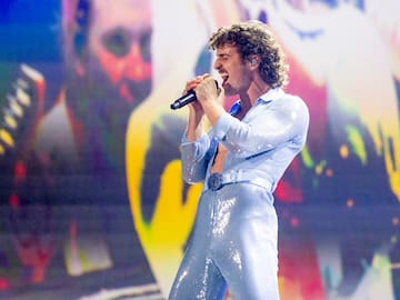 Este es el gesto de Benson Boone en los Grammy 2025 por el que ha tenido que pedir disculpas