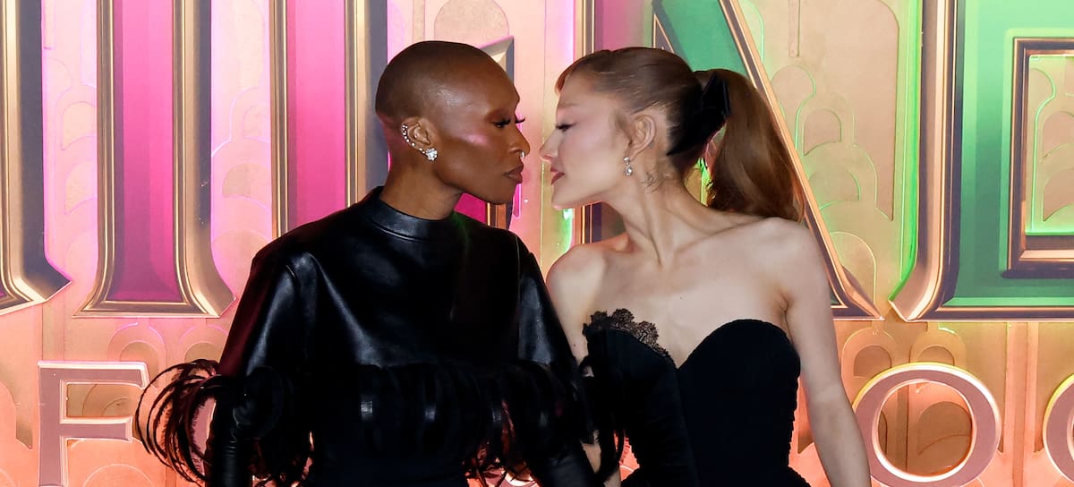 Cynthia Erivo y Ariana Grande, en el estreno de 'Wicked: For Good!' en Nueva York.