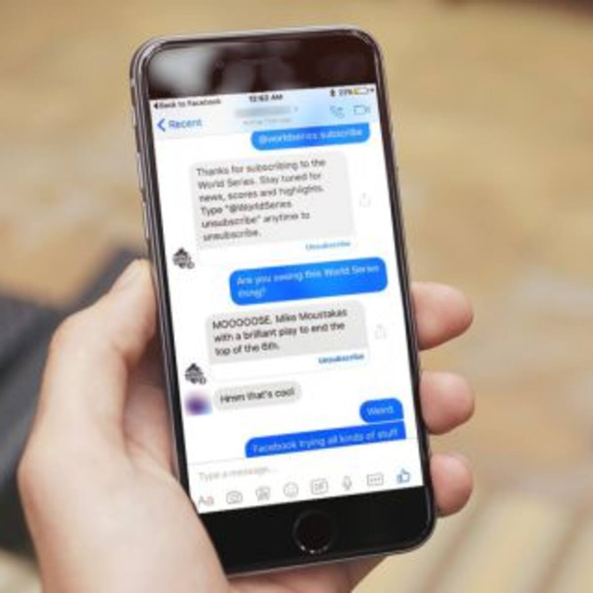 Facebook Messenger también permitirá borrar mensajes enviados
