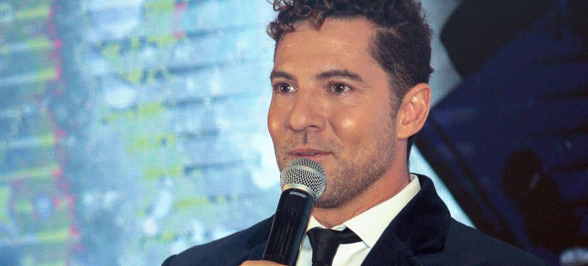 El cantante español David Bisbal