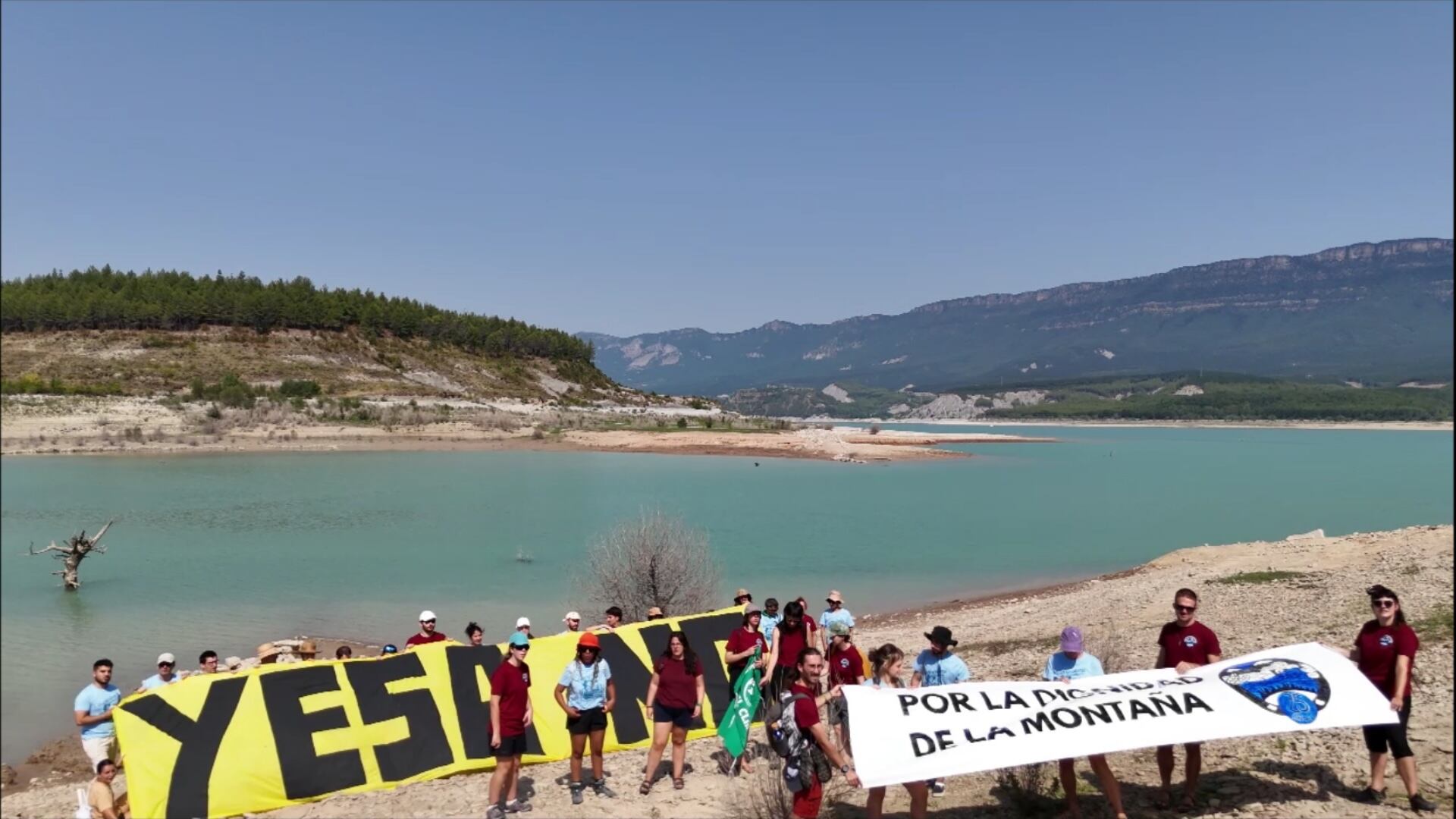 Un momento de la concentración (foto: Ecologistas en Acción).