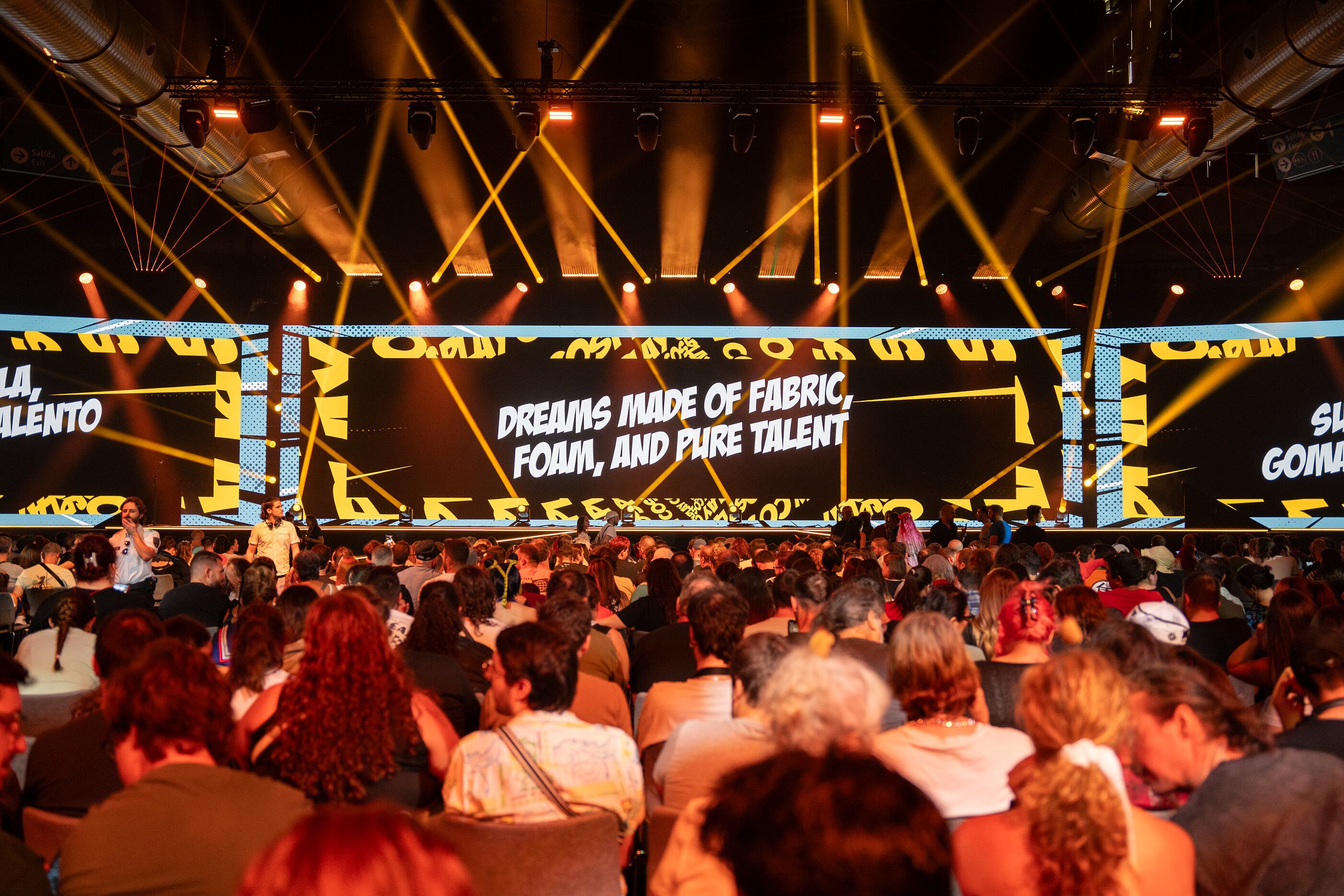 Lleno total en el Hall M de la San Diego Comic Con Málaga.