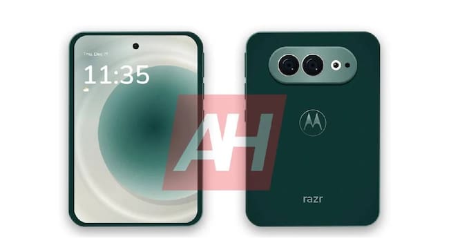 Motorola Razr Fold render