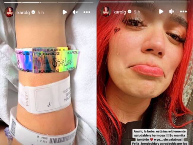 Karol G explica el momento que ha vivido en el hospital junto a una fan