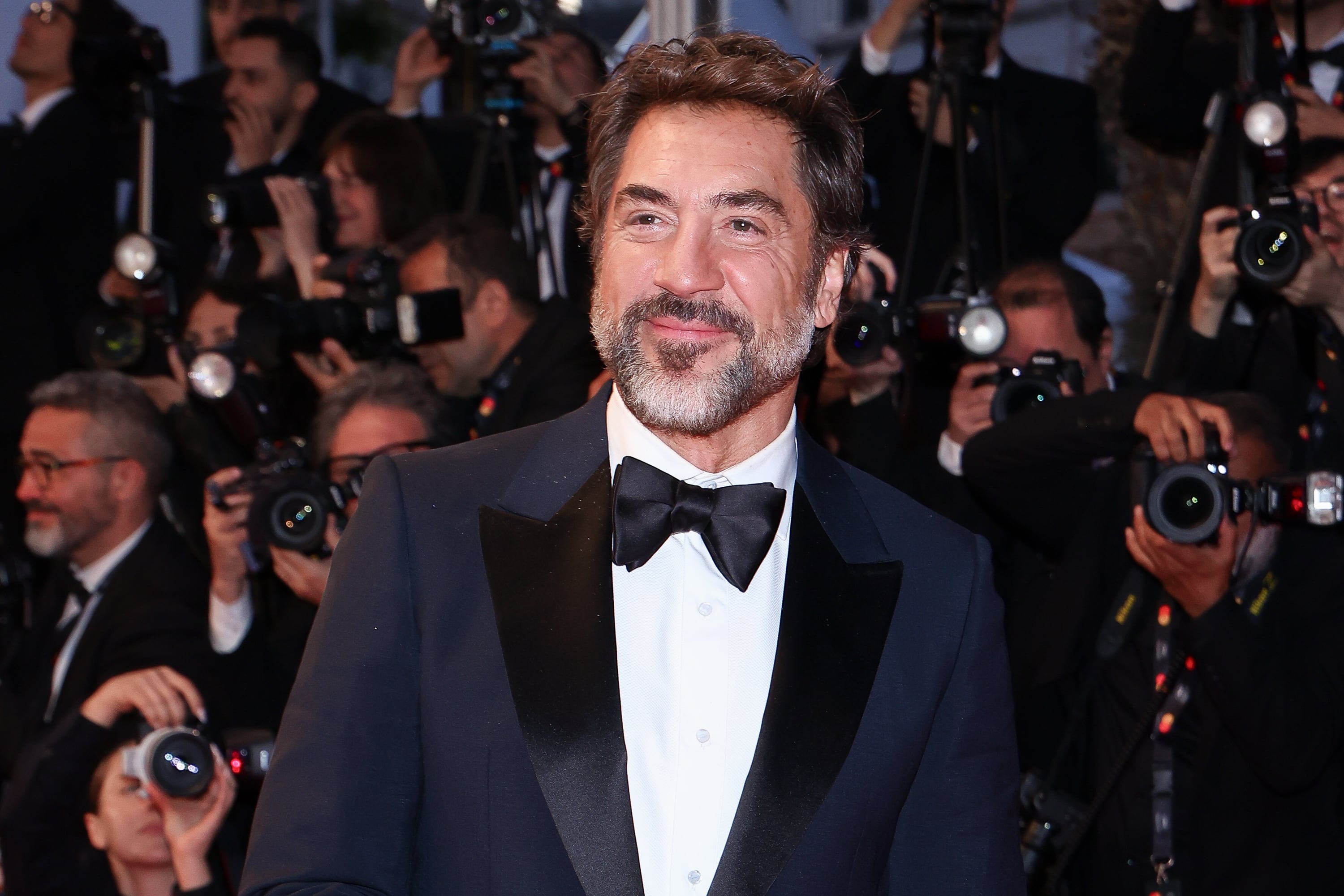 Javier Bardem tras la proyección de 'El Ser Querido' en el Festival de Cannes. / Marc Piasecki/FilmMagic