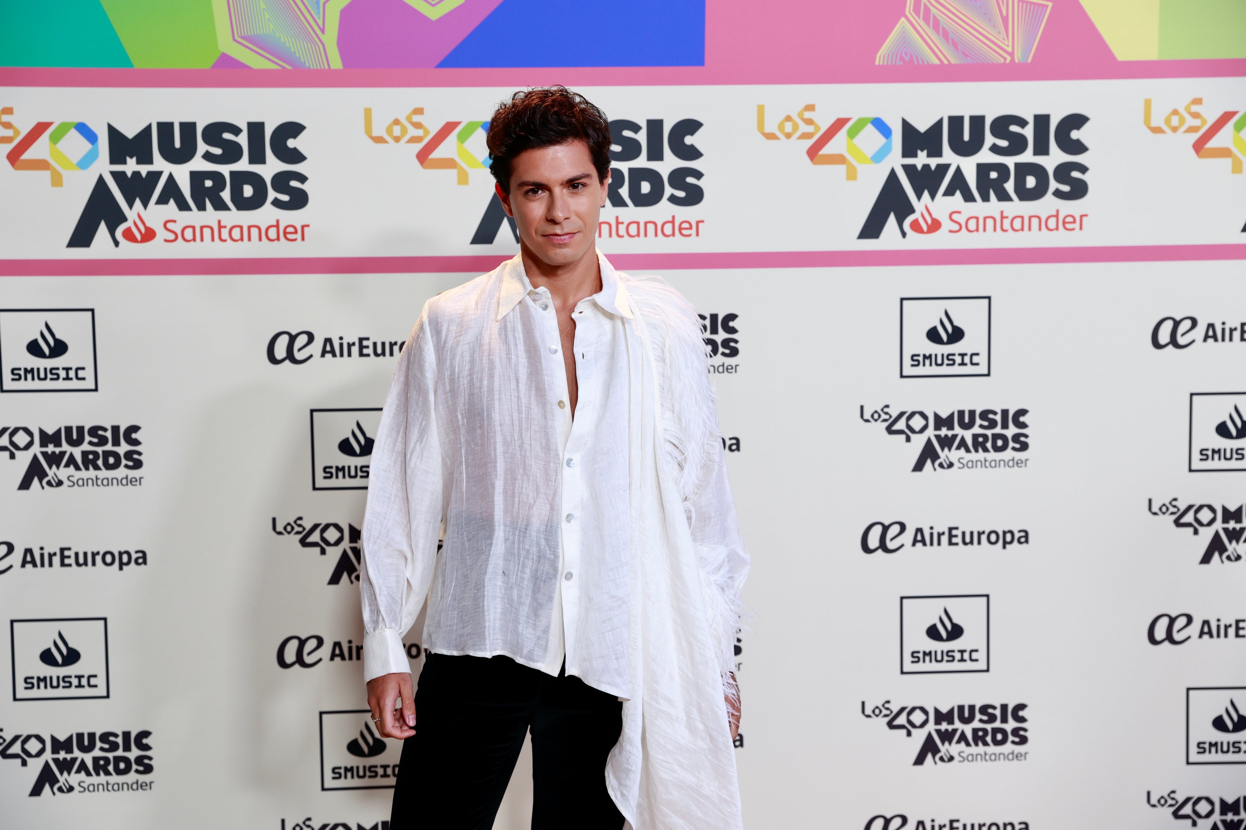 Alfred, en la cena de nominados de LOS40 Music Awards Santander 2023