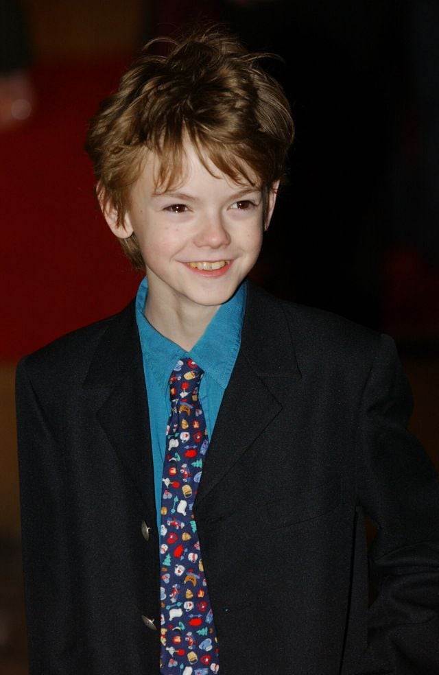 Thomas Brodie-Sangster en el estreno de &#039;Love actually&#039;.