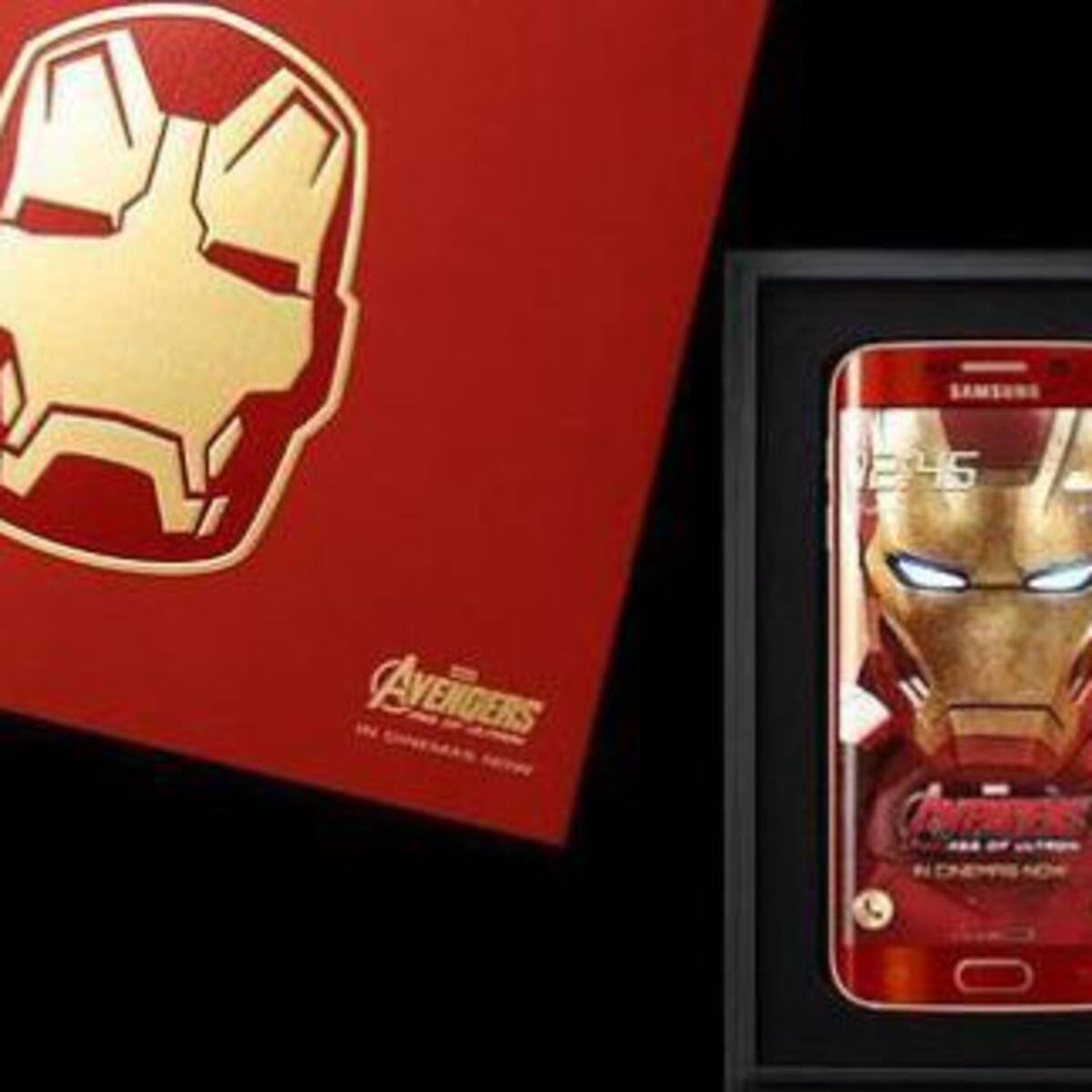 El Galaxy S6 Edge Iron Man