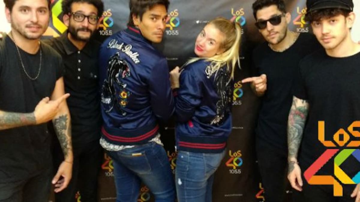 Los chicos de #SeraPanico visitaron a Pepa y Juani
