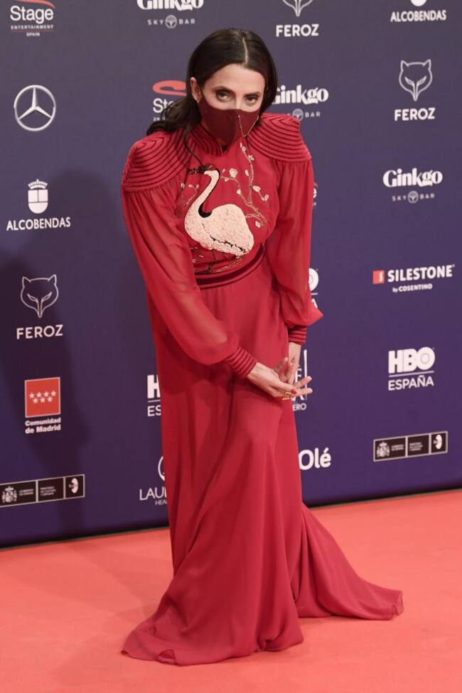 Macarena Gómez en los Feroz 2021