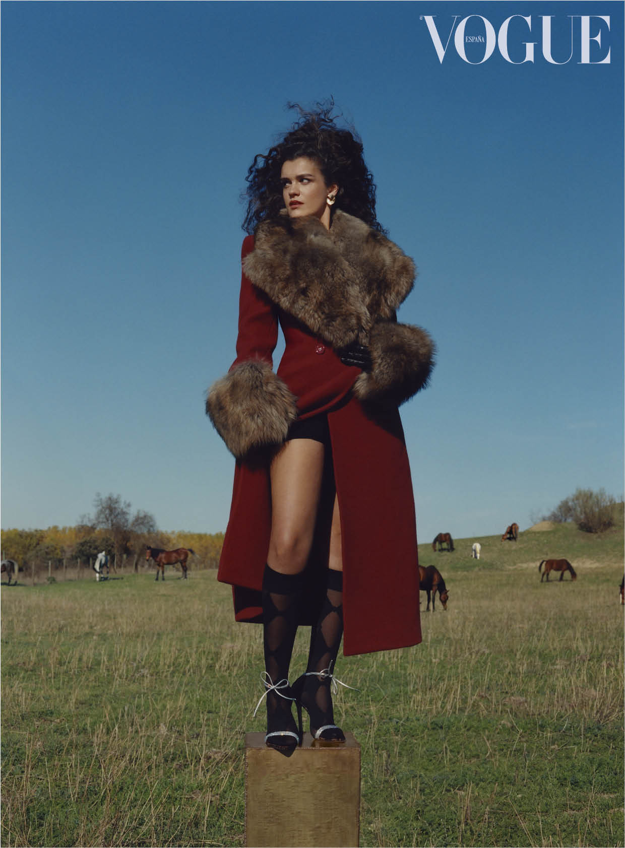 Amaia, sesión de fotos de la revista Vogue.