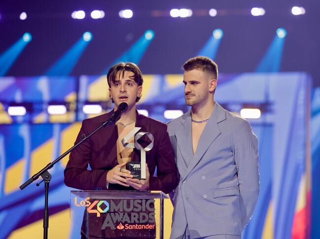 El dúo quiso reivindicar la gira veraniega LOS40 Summer Live como punto de encuentro de los artistas emergentes