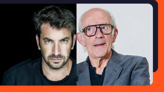 Arturo Valls y Christopher Lloyd en 'El Hormiguero'