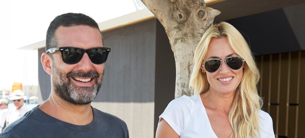 Jaume Anglada y Carolina Cerezuela en la 37ª Copa del Rey Mapfre Sailing Cup 2018.