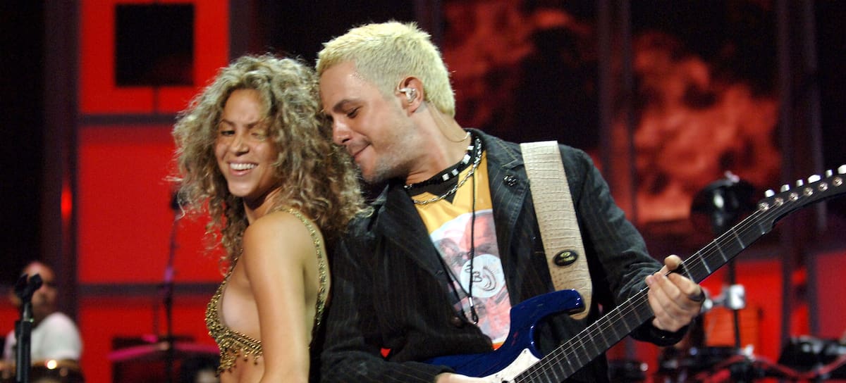 Alejandro Sanz y Shakira en los MTV Awards 2005
