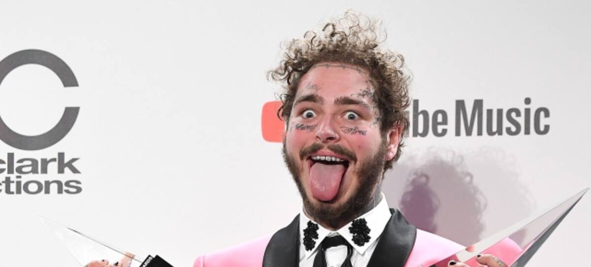 Post Malone en los AMAs 2018