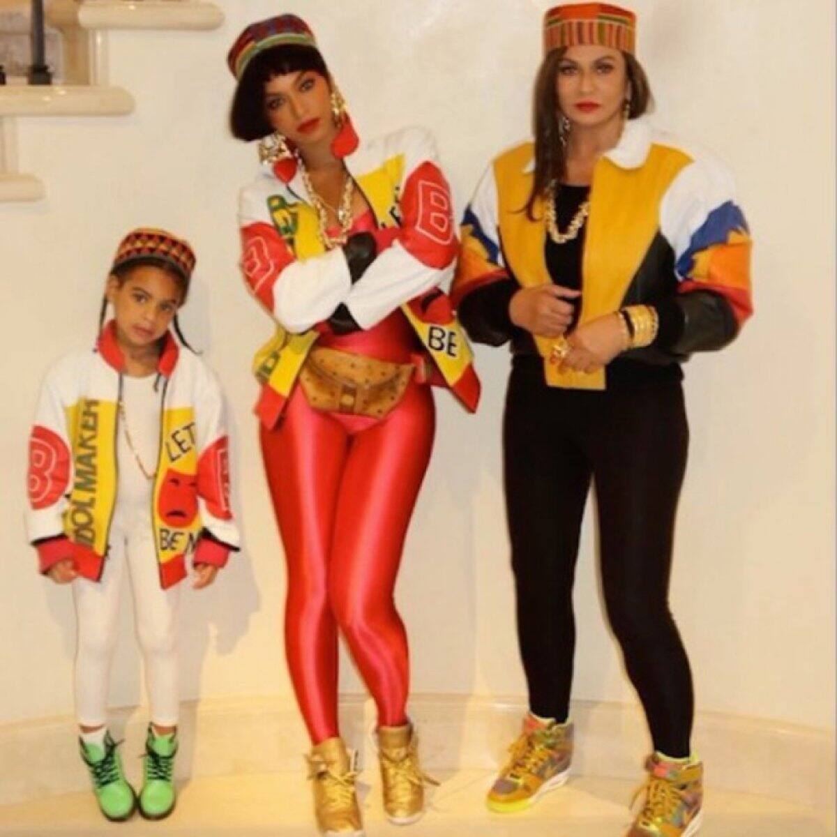 Beyonce y su look 90s
