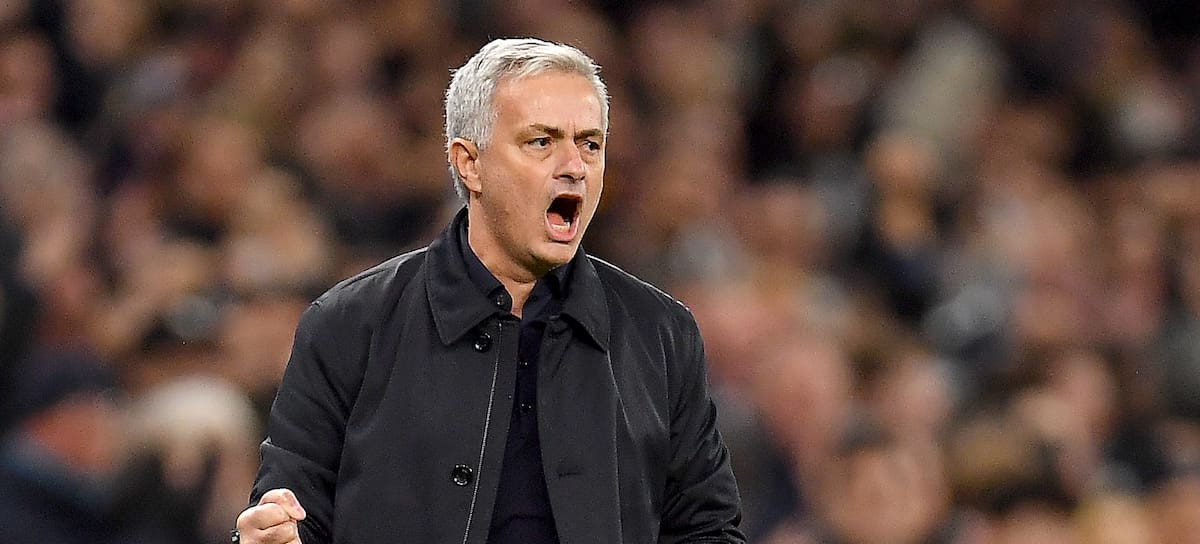 Jose Mourinho, entrenador del Tottenham en el 2019