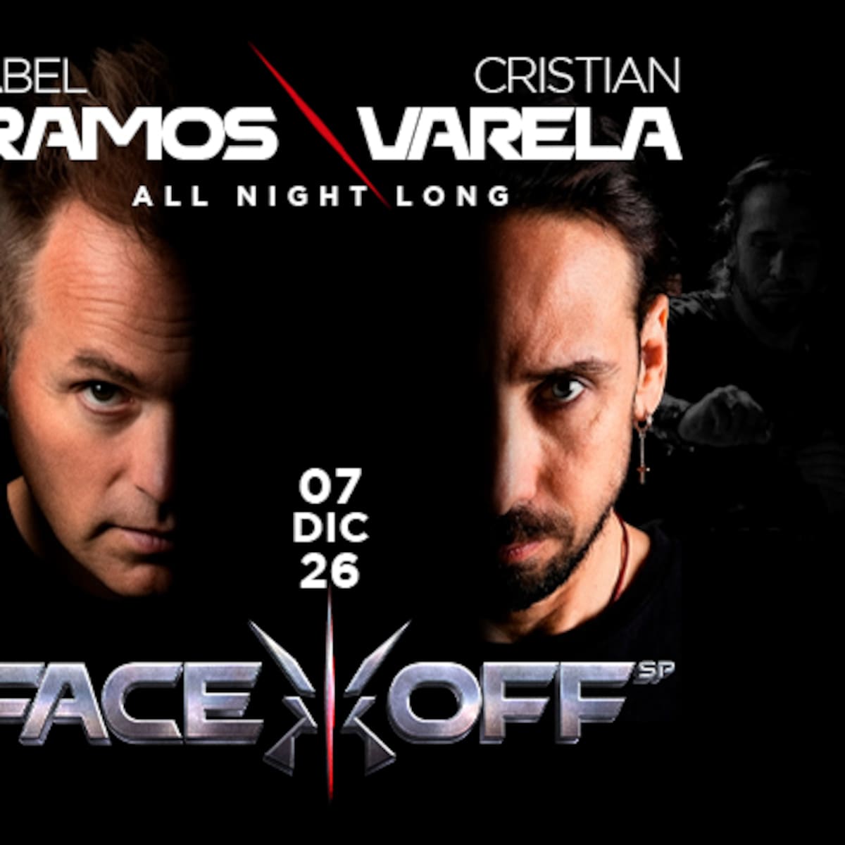 Abel Ramos y Cristian Varela, por primera vez juntos en “FACE OFF”, una sesión cara a cara en Madrid el próximo 7 de diciembre