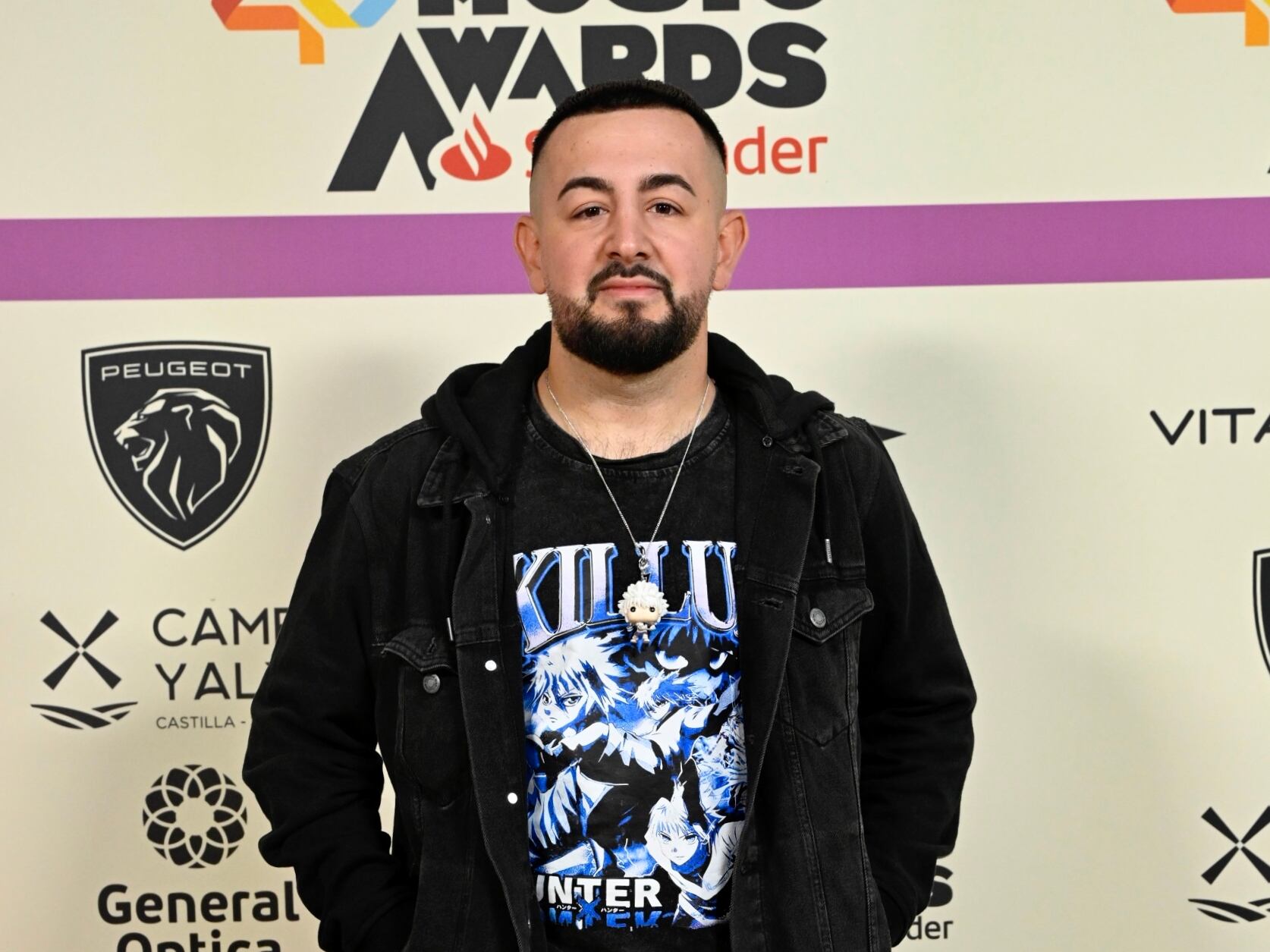 Papi Gavi en la alfombra roja de LOS40 Music Awards Santander 2023 / Foto: Jorge París y Elena Buenavista