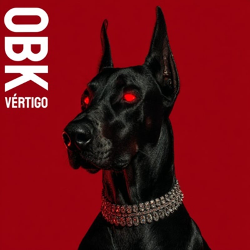 Imagen promocional del disco Vértigo de OBK cortesía de Innercia