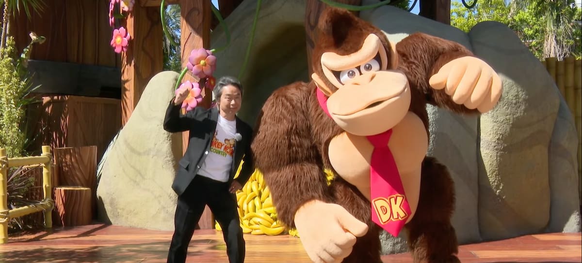 Donkey Kong en Super Nintendo WORLD