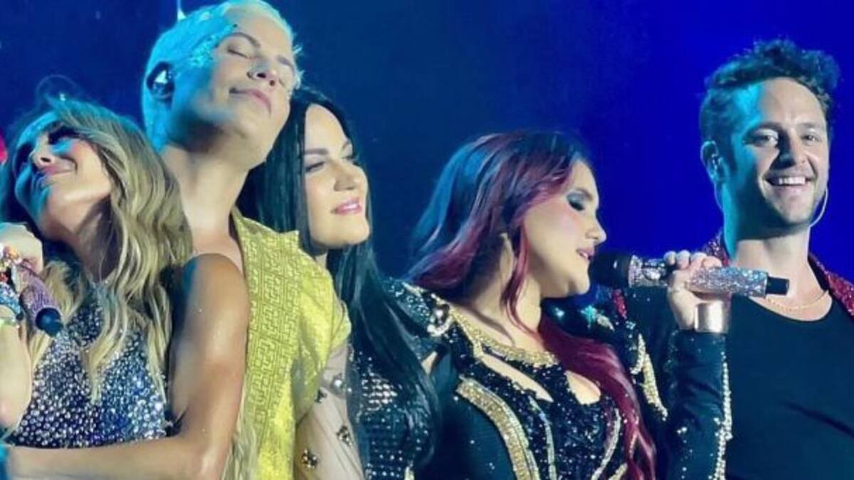 Luego de 15 años RBD regresó a los escenarios