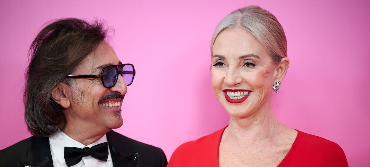 Mariola Orellana y Antonio Carmona, en los BAZAAR Women in Art Award 2024.
