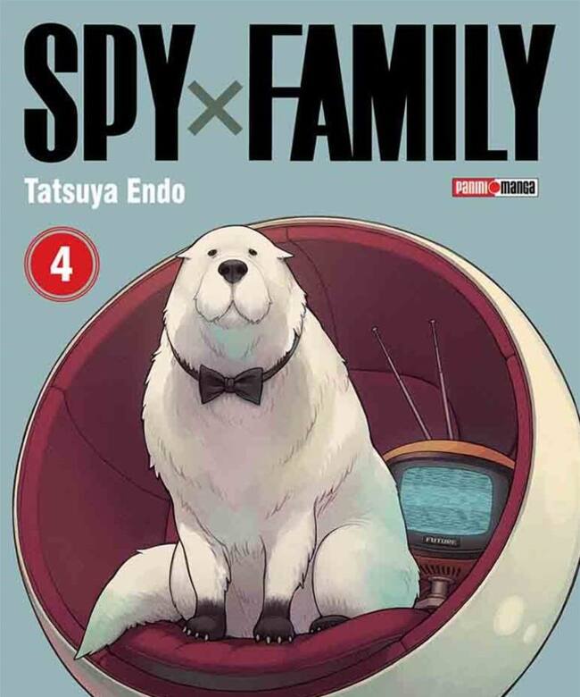 Portada tomo 4 de «Spy x Family»… sí, la familia se agranda