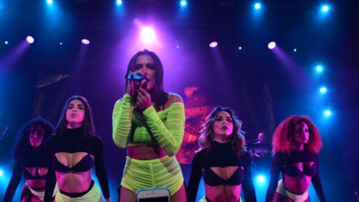 Anitta la rompió en su primer show en la Argentina