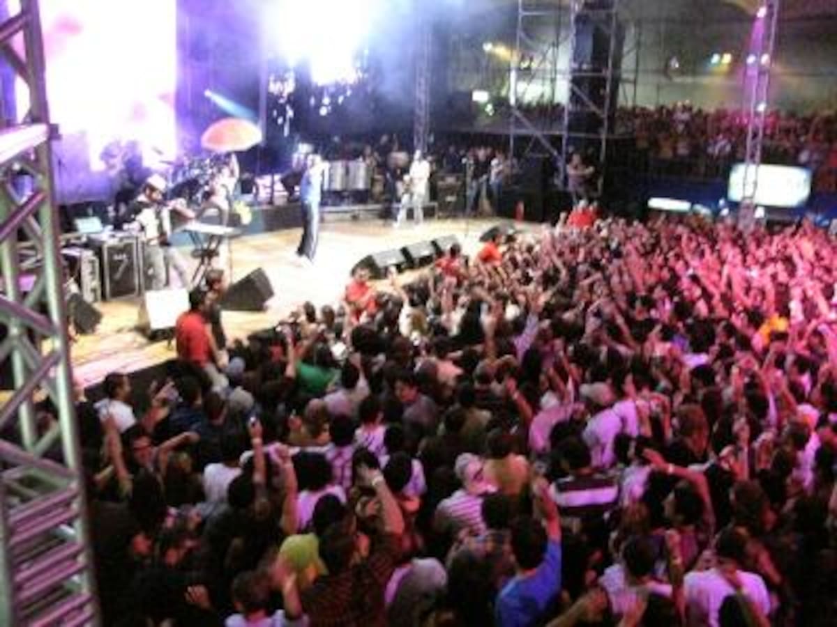 Concierto de Calle 13 Palmares 2009