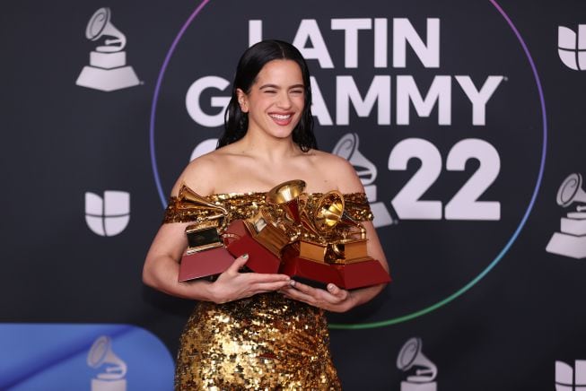 Rosalía, en los Grammy Latinos 2022