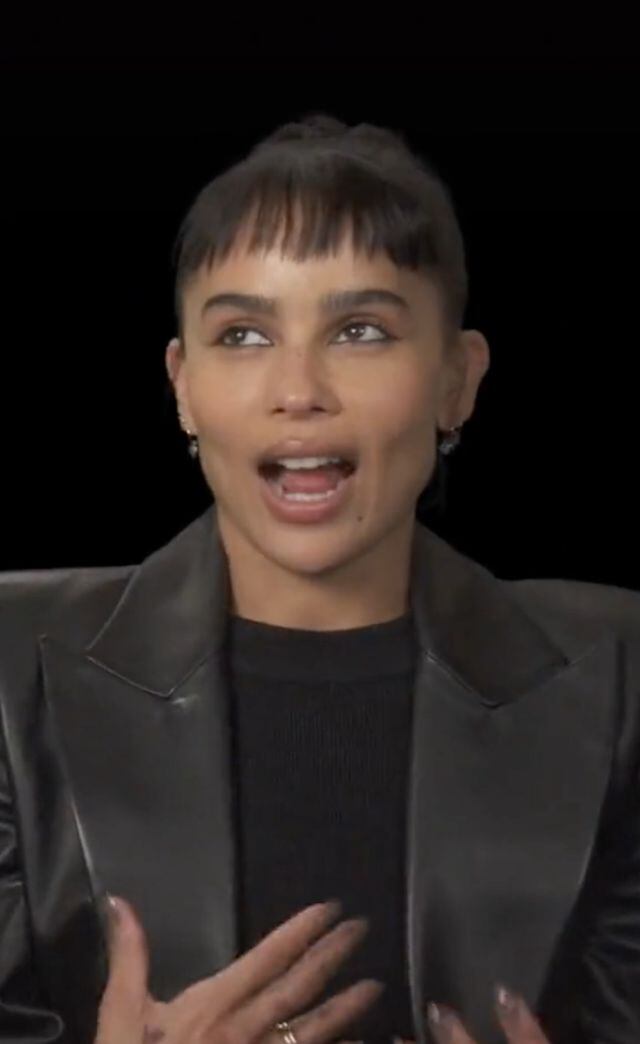 Zoë Kravitz confesó que nunca había visto Crepúsculo porque no era su tipo. Así reaccionó Robert Pattinson