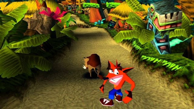 Crash Bandicoot en Playstation