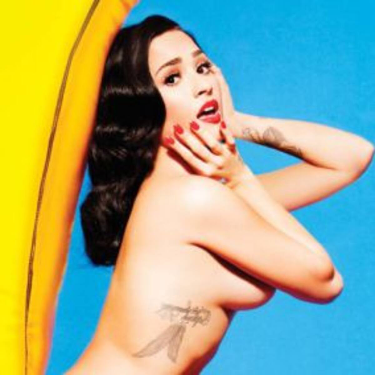 Demi Lovato y su tapa de revista hot