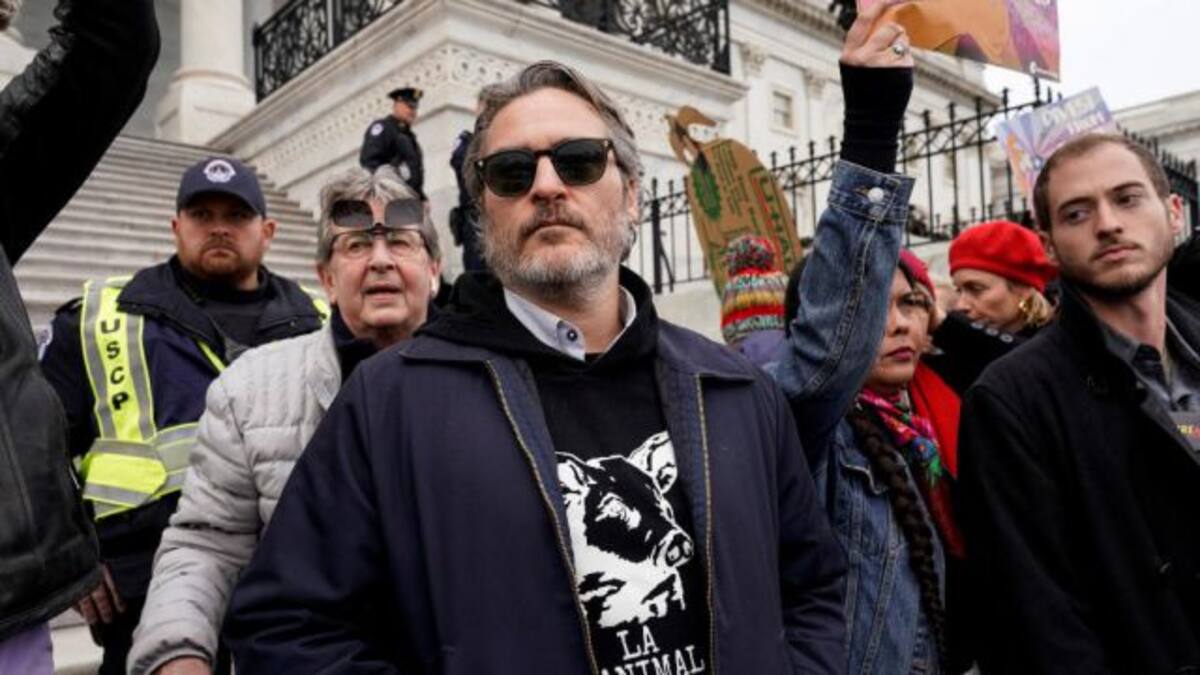 Al estilo 'Guasón': Arrestan a Joaquin Phoenix por defender sus principios