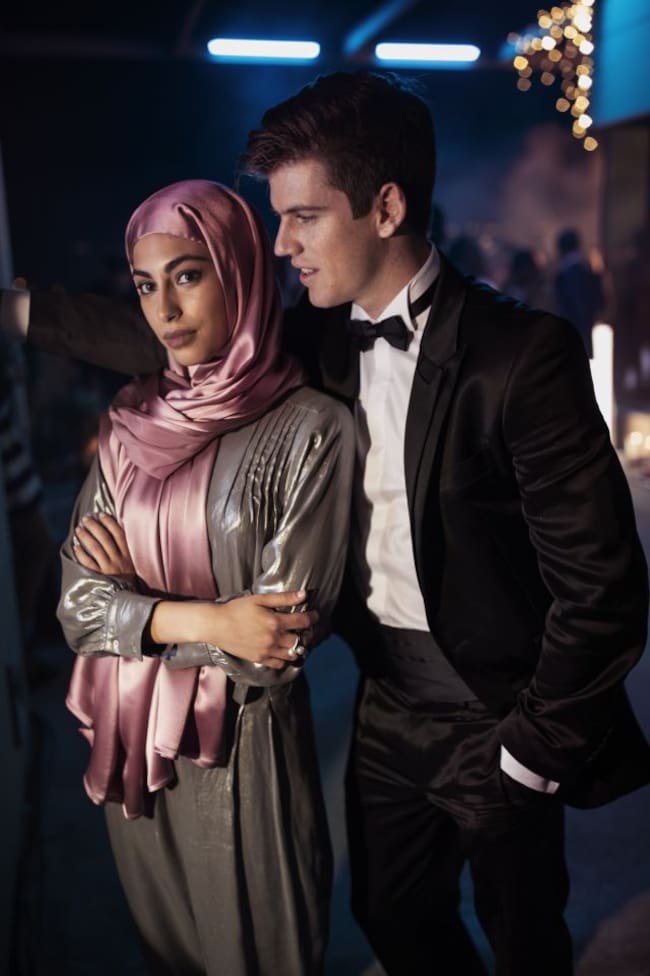 Nadia y Guzmán, de 'Élite'